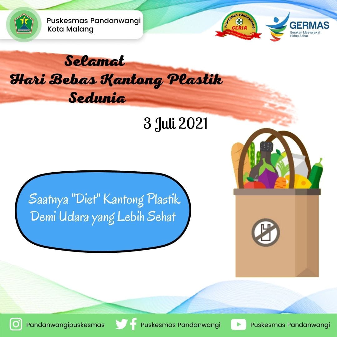 Hari Bebas Kantong Plastik Sedunia Puskesmas Pandanwangi 5808